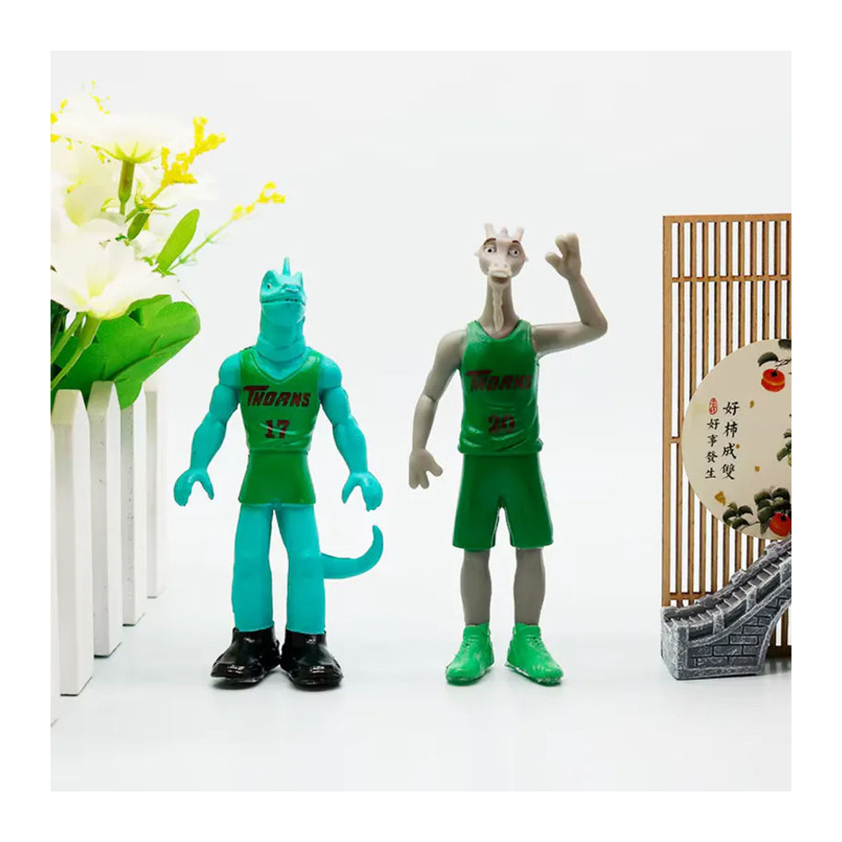 Bandai Anime Figuren Set Miracle Dream Team GOAT Cosplay Actionfiguren aus Kunststoff, mehrfarbig, 6 Stück - Bild 4