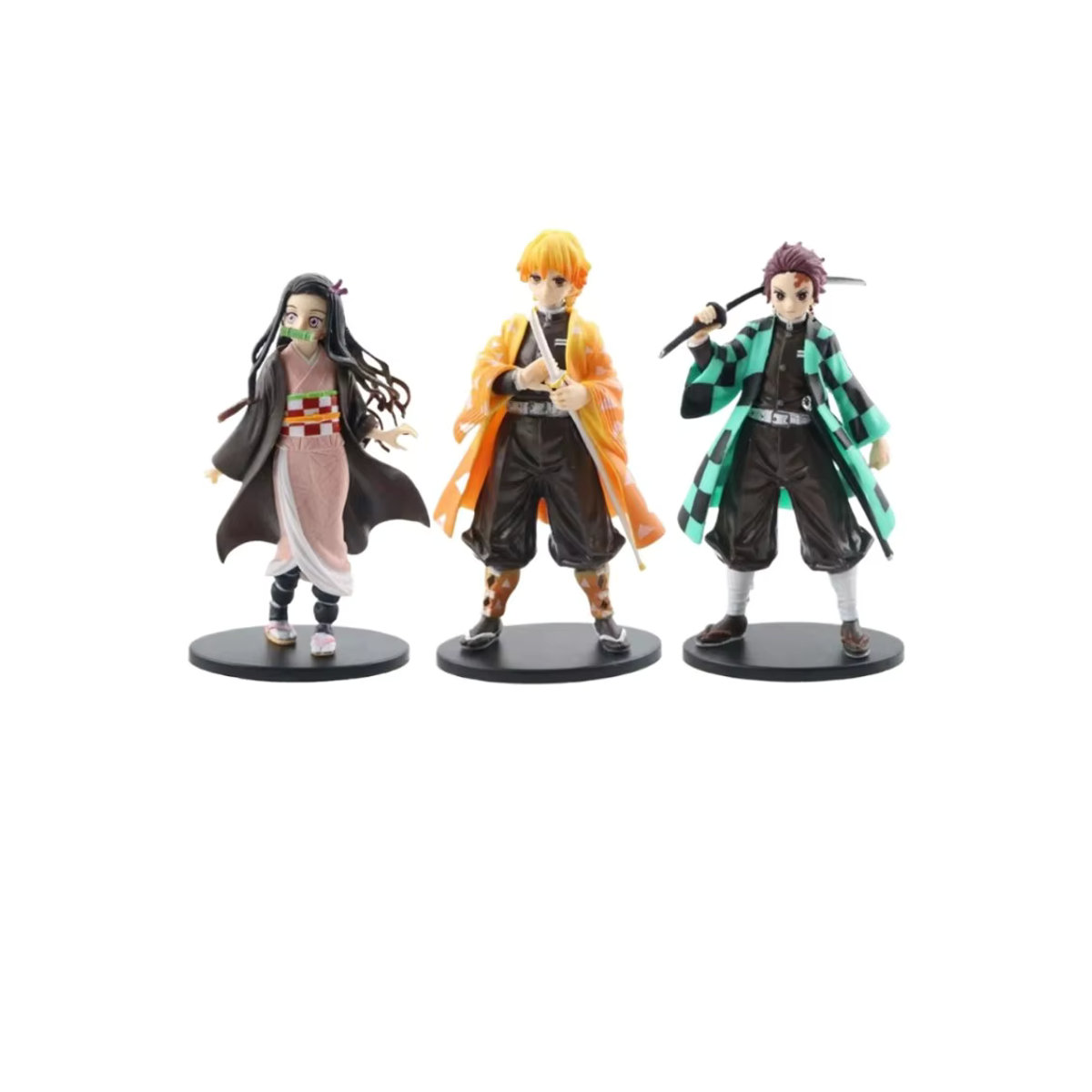 Bandai Anime Figurenset mit Kyojuro, Tanjiro, Nezuko, Zenitsu und Giyu in Mehrfarbig - Bild 5