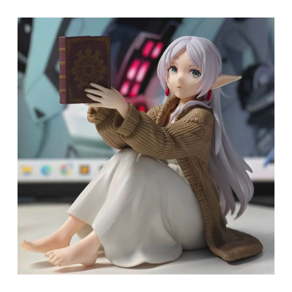 Bandai Anime Frieren: Beyond Journey's End Figur aus Kunststoff, mehrfarbig, Dekorationsmodell für deinen Schreibtisch - Bild 2