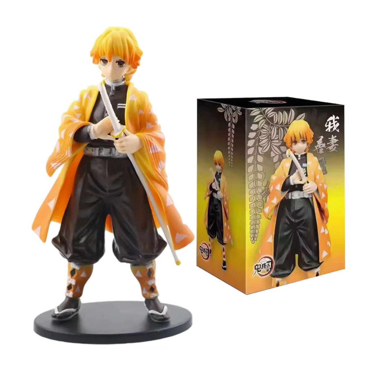Bandai Anime Ghost Slayer Charakter Figur Zaomen Charcoal Jiro als PVC Modell Dekoration Ornament, mehrfarbig - Bild 4