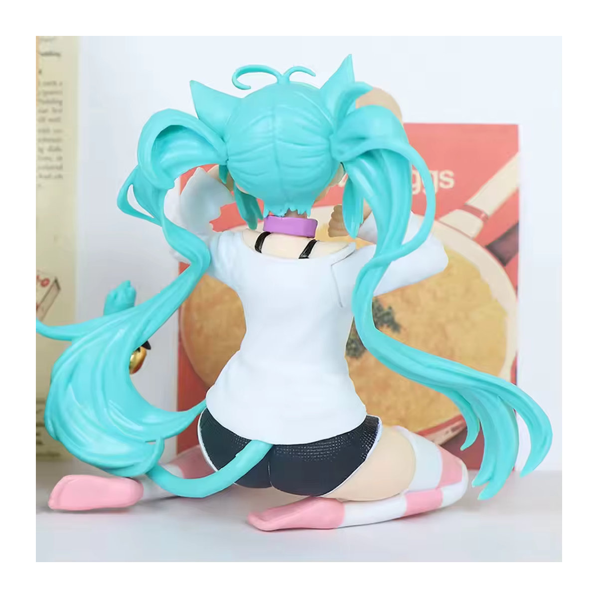 Bandai Anime Hatsune Miku Actionfigur mit Katzenohren und Langarm-Kleidung, mehrfarbig, Höhe: 12 cm - Bild 3