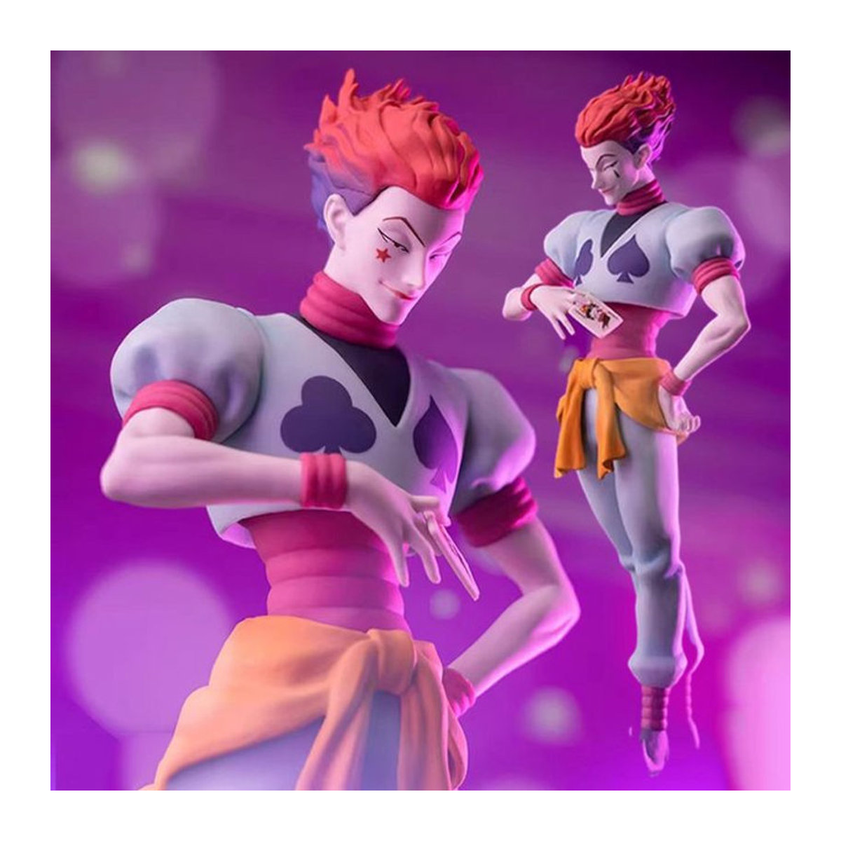Bandai Anime Hunter x Hunter Actionfigur Hisoka Gon Freecss und Killua Zoldyck Statue aus Kunstharz mehrfarbig - Bild 1
