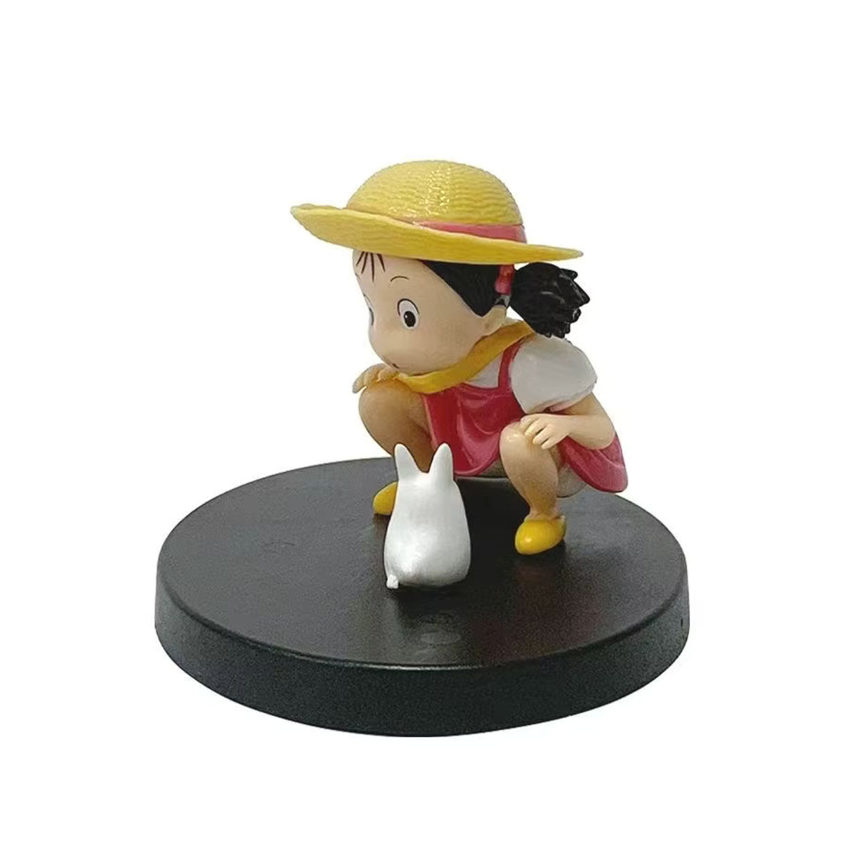 Bandai Anime Mei Figur aus Mein Nachbar Totoro als süßes Puppenmodell aus Kunstharz in Mehrfarbig für die Tischdekoration oder als Geschenk für Kinder - Bild 4