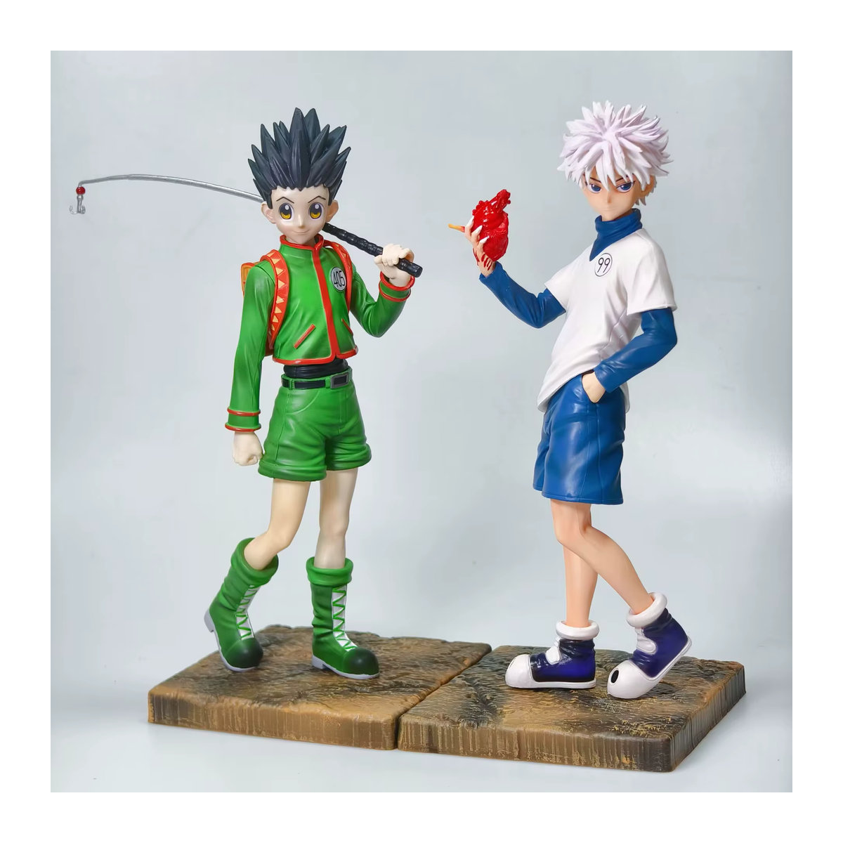 Bandai Anime Modell Puppe Full Time Hunter Xiaojie Qiben Box Set in Weiß - Bild 2