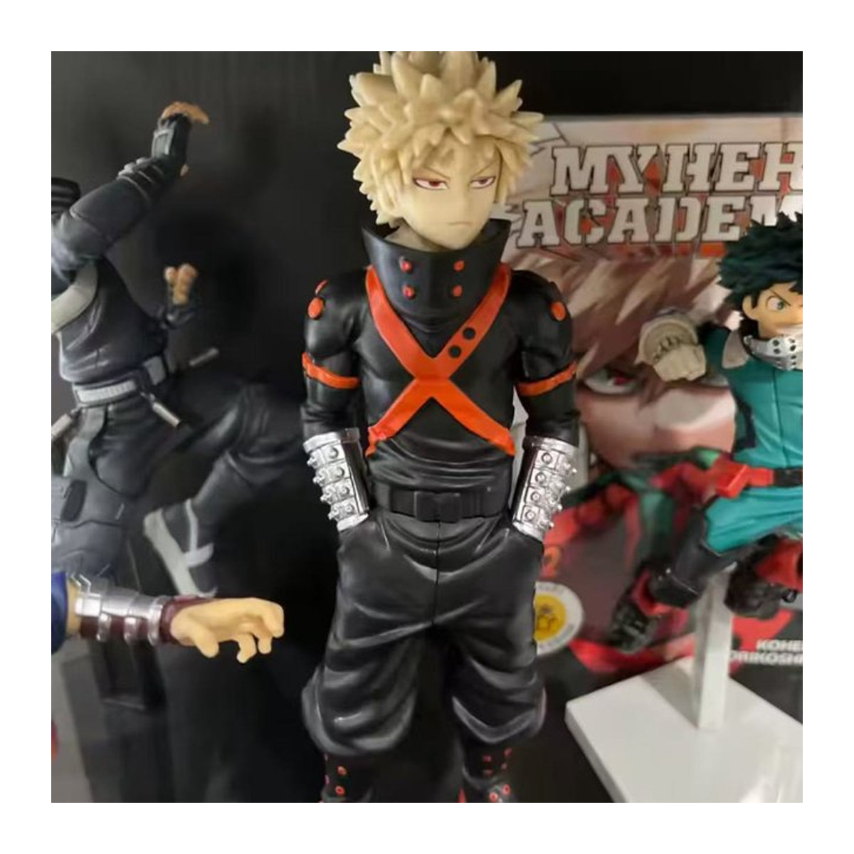Bandai Anime My Hero Academia Katsuki Bakugo Figur, mehrfarbig, Höhe: 21 cm - Bild 1