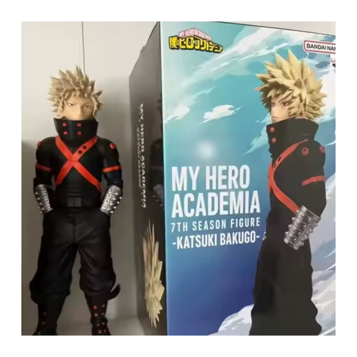Bandai Anime My Hero Academia Katsuki Bakugo Figur, mehrfarbig, Höhe: 21 cm - Bild 6
