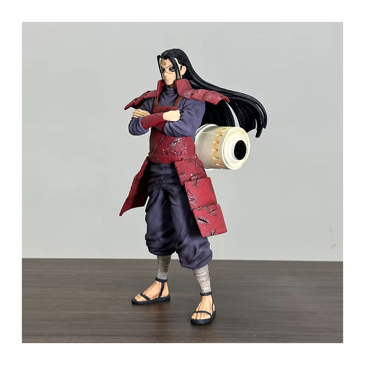Bandai Anime Naruto Uchiha Madara und Senju Hashirama Actionfiguren Set aus Kunststoff, mehrfarbig, Höhe: 27 cm - Bild 3