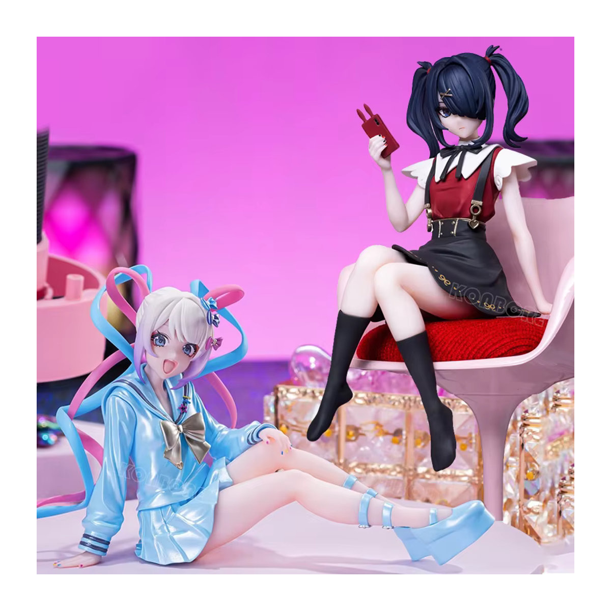 Bandai Anime NEEDY GIRL OVERDOSE Figur Rain Actionfigur aus PVC in Mehrfarbig - Bild 2
