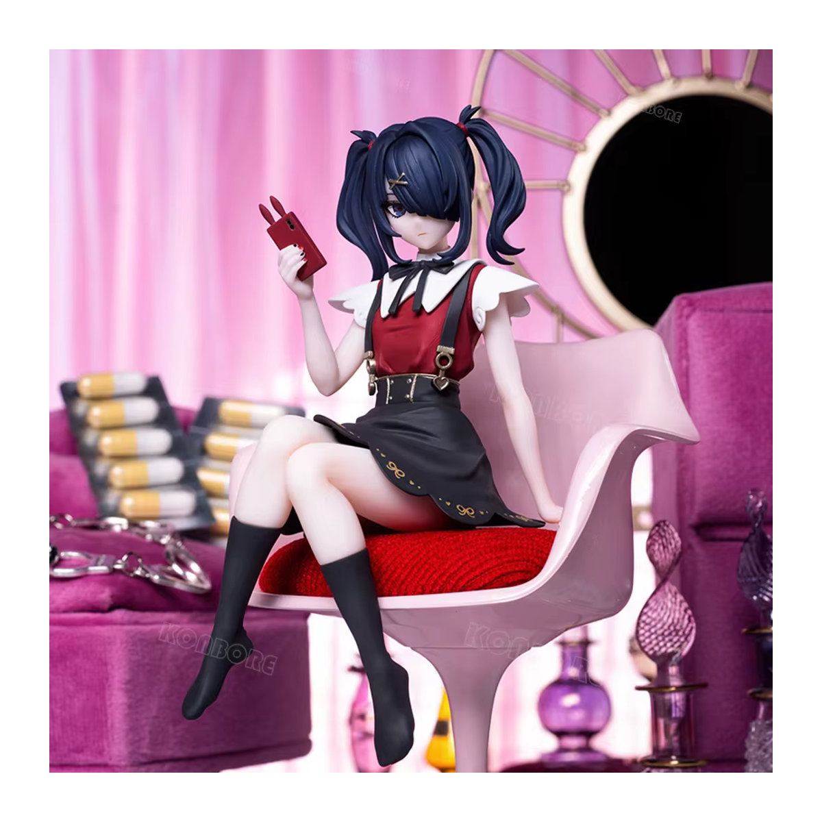Bandai Anime NEEDY GIRL OVERDOSE Figur Rain Actionfigur aus PVC in Mehrfarbig - Bild 5