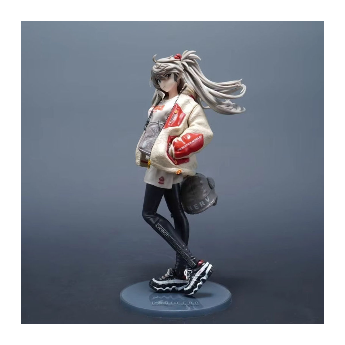 Bandai Anime Neon Genesis Evangelion Figur Asuka Langley Soryu aus PVC, mehrfarbig, Höhe: 25 cm - Bild 2