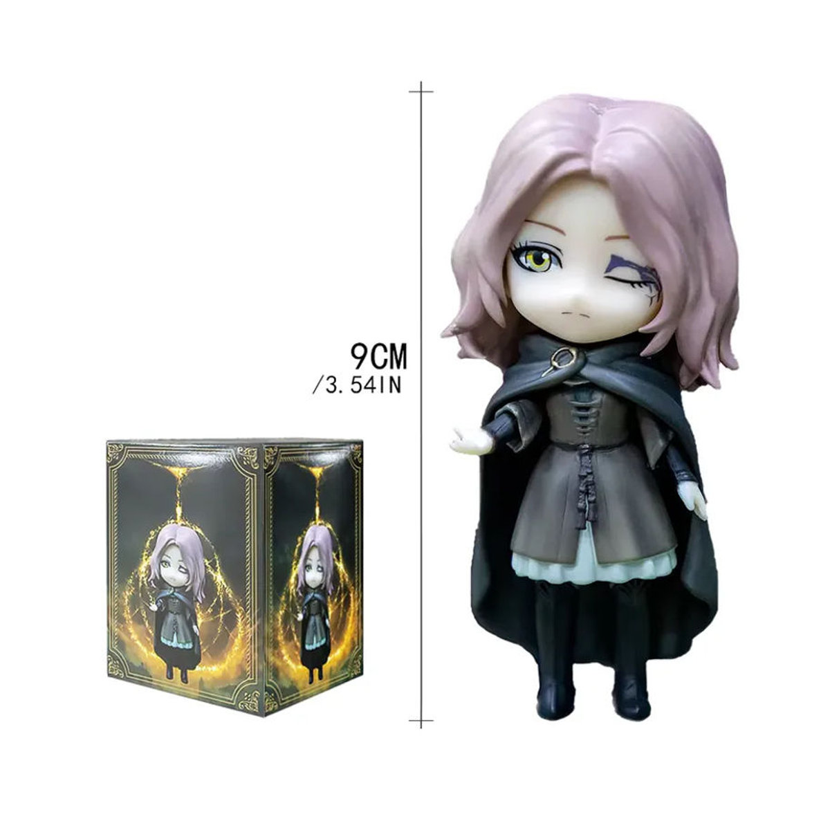 Bandai Anime Q Mini-Spielfigur Wolf Krieg Geist Mei Linna Mehrfarbige PVC-Modell Dekoration - Bild 5