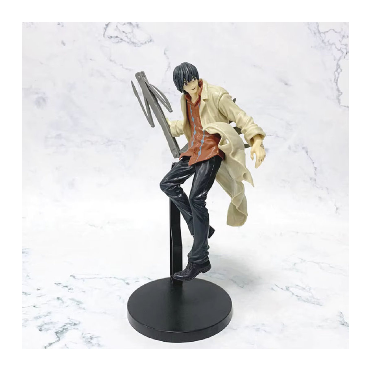 Bandai Anime Sakamoto Days Actionfigur Taro Sakamoto und Shin Asakura aus PVC, mehrfarbig, Höhe: 21-23 cm - Bild 4