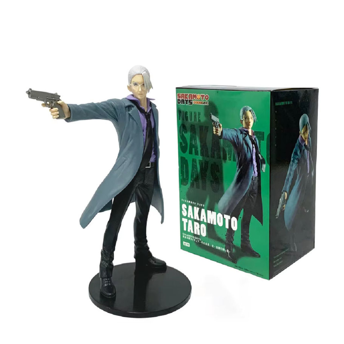 Bandai Anime Sakamoto Days Actionfigur Taro Sakamoto und Shin Asakura aus PVC, mehrfarbig, Höhe: 21-23 cm - Bild 6
