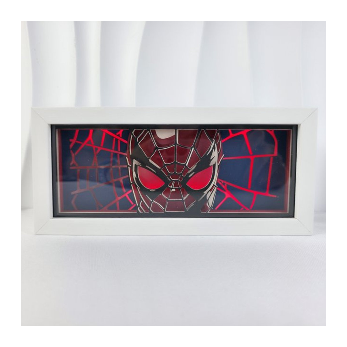 Bandai Anime-Serie Nachttischlampe mit Papier-Lichtbox und Farbwechsel per Fernbedienung, Bunt - Bild 1