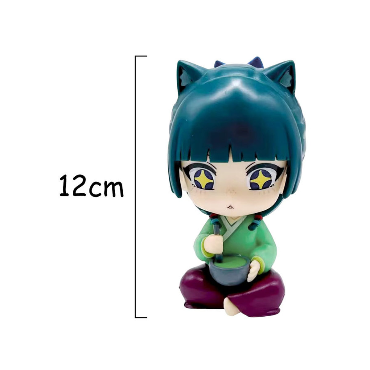 Bandai Anime The Apothecary Diaries Maomao Action Figure aus Kunststoff, mehrfarbig, Höhe: 12 cm - Bild 2