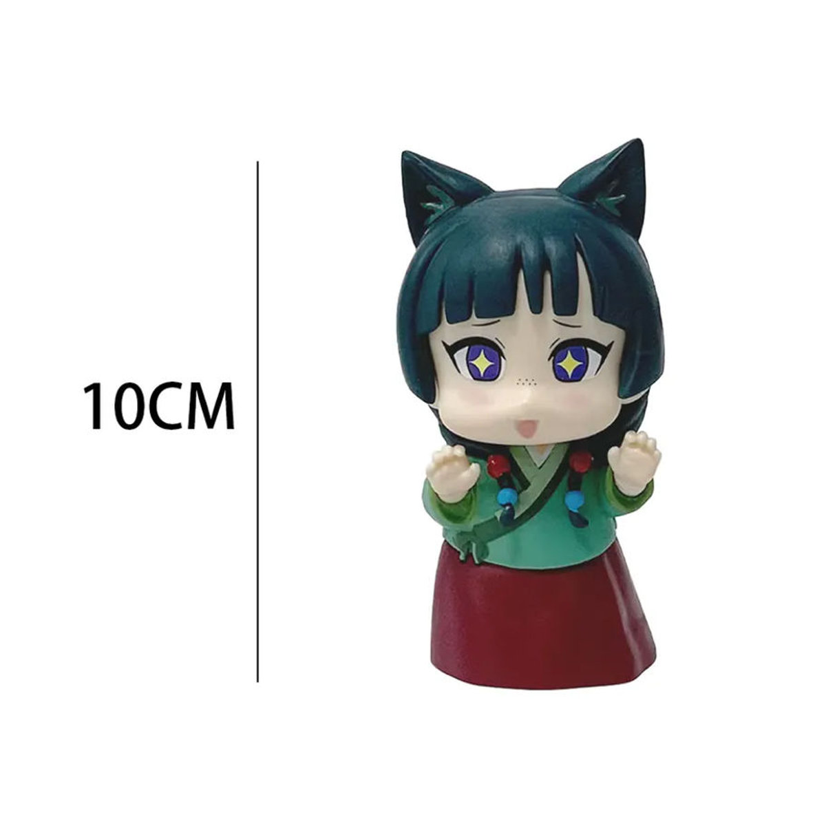 Bandai Anime The Apothecary Diaries Maomao Actionfigur Q-Version aus Kunststoff, mehrfarbig, Höhe: 10 cm - Bild 6