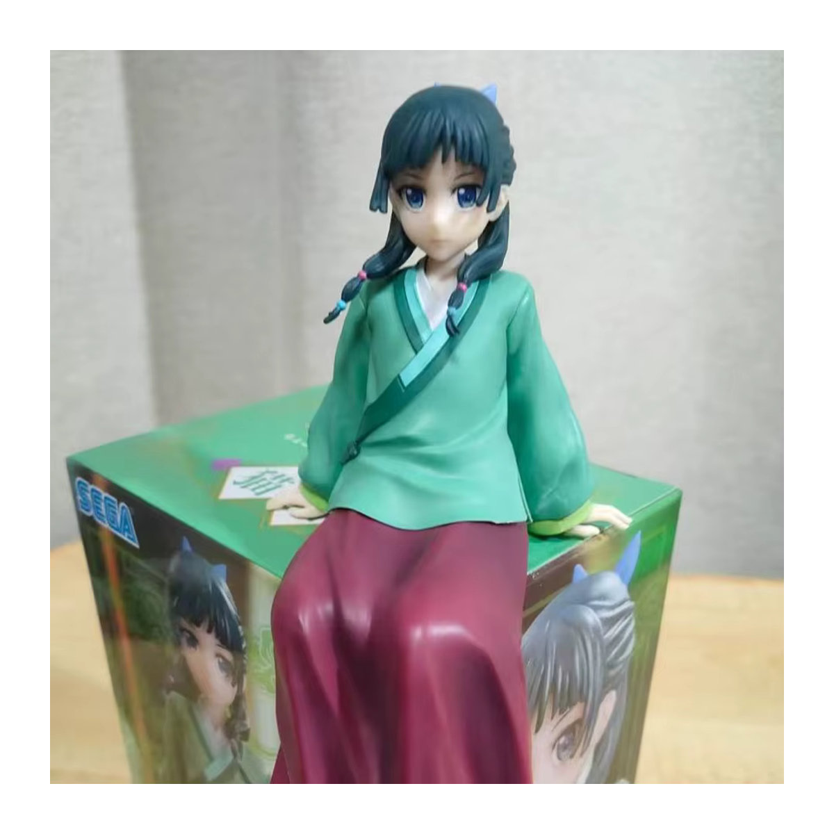 Bandai Anime The Apothecary Diaries Maomao Noodle Stopper Figur in der niedlichen Katzenohr-Version, mehrfarbige PVC-Sammelfigur - Bild 4