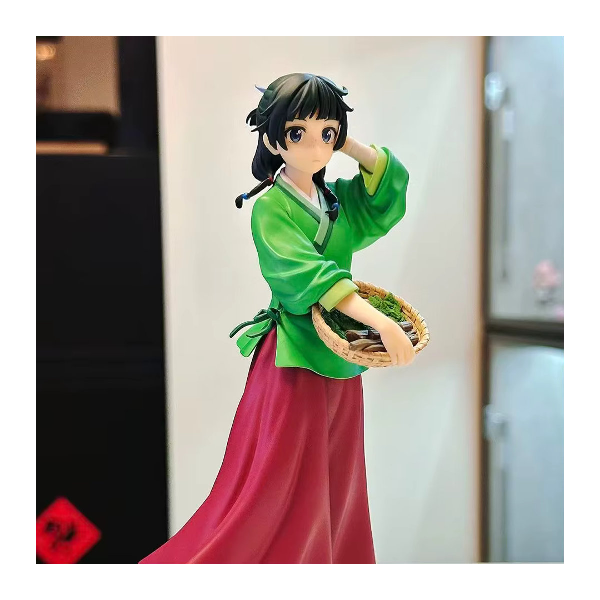 Bandai Anime The Apothecary Diaries Maomao Noodle Stopper Figur in der niedlichen Katzenohr-Version, mehrfarbige PVC-Sammelfigur - Bild 5