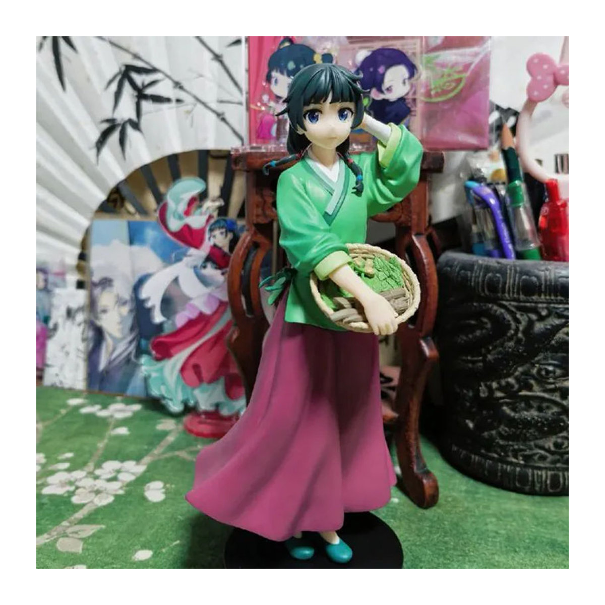 Bandai Anime The Apothecary Diaries Maomao Q-Version Actionfigur aus PVC, mehrfarbig, Höhe: 17 cm - Bild 1