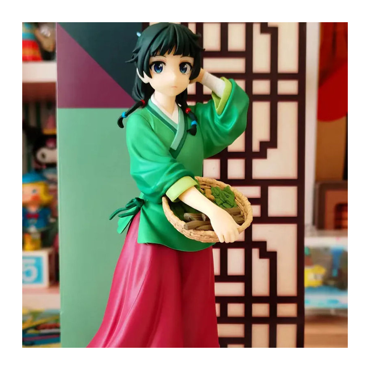 Bandai Anime The Apothecary Diaries Maomao Q-Version Actionfigur aus PVC, mehrfarbig, Höhe: 17 cm - Bild 2