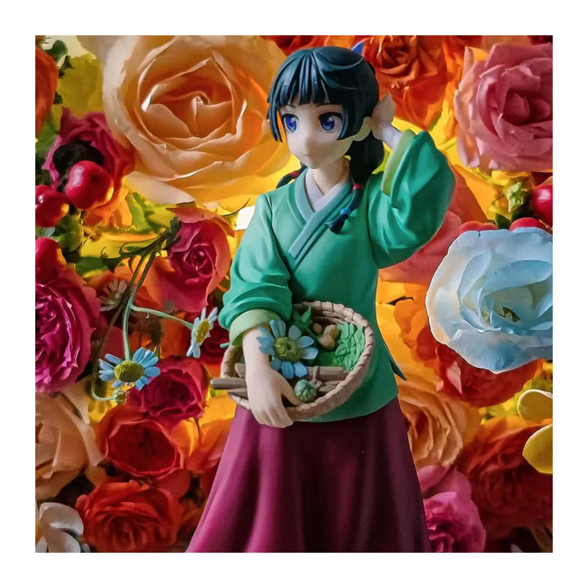 Bandai Anime The Apothecary Diaries Maomao Q-Version Actionfigur aus PVC, mehrfarbig, Höhe: 17 cm - Bild 3