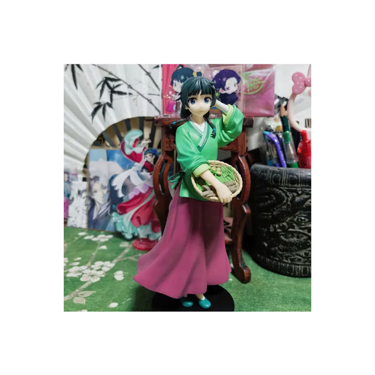 Bandai Anime The Apothecary Diaries Maomao Q-Version Actionfigur aus PVC, mehrfarbig, Höhe: 17 cm - Bild 7