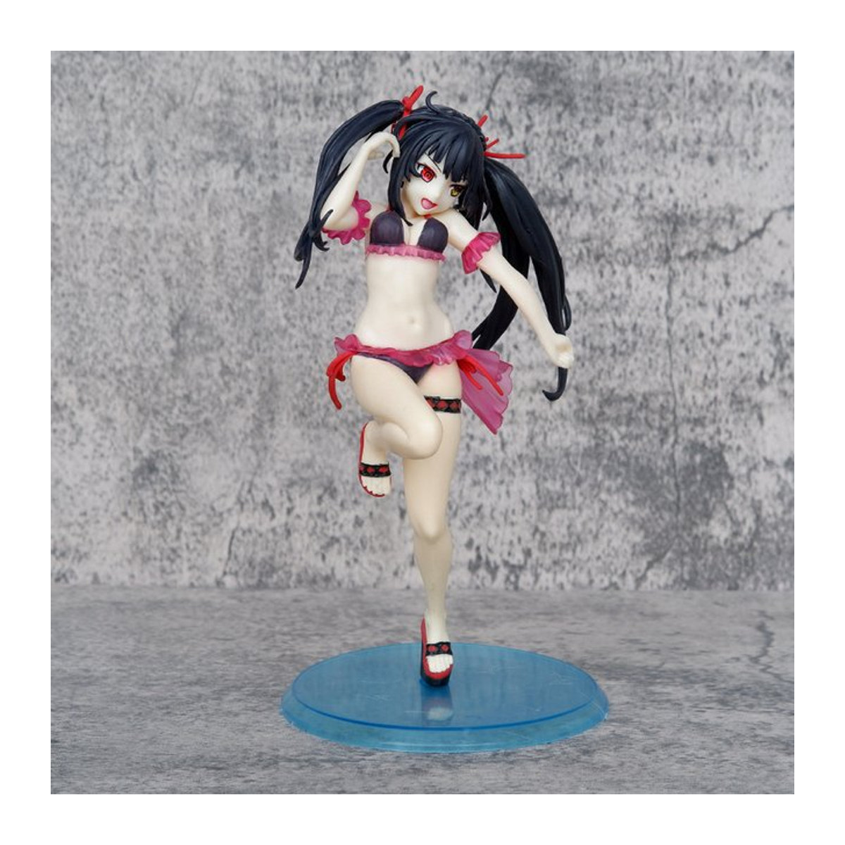 Bandai Anime Tokisaki Kurumi Badeanzug Ver. PVC Actionfigur, mehrfarbig, Höhe: 20 cm - Bild 1