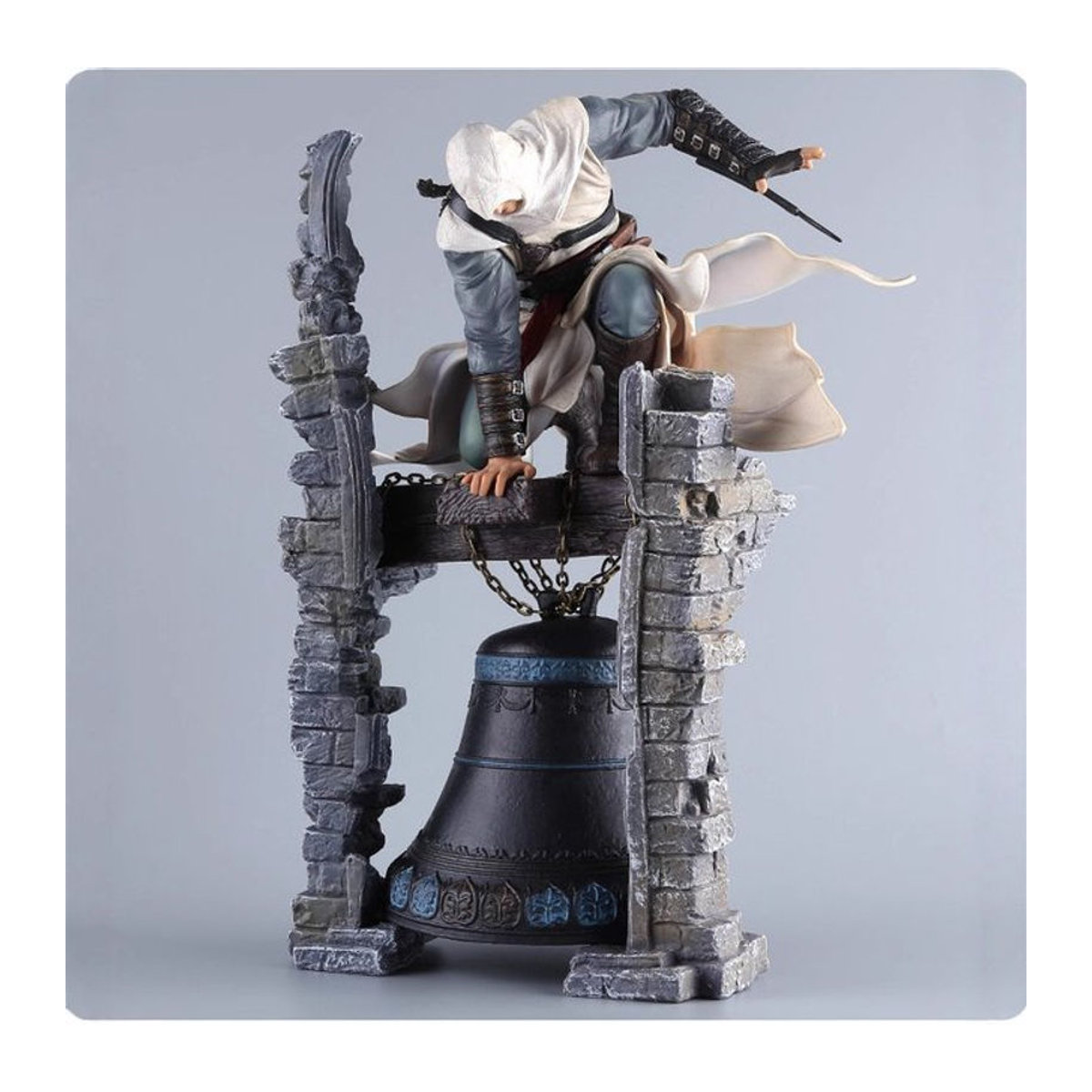 Bandai Assassin's Creed Actionfigur Altair und Connor als Sammlermodell aus Kunstharz, mehrfarbig - Bild 1