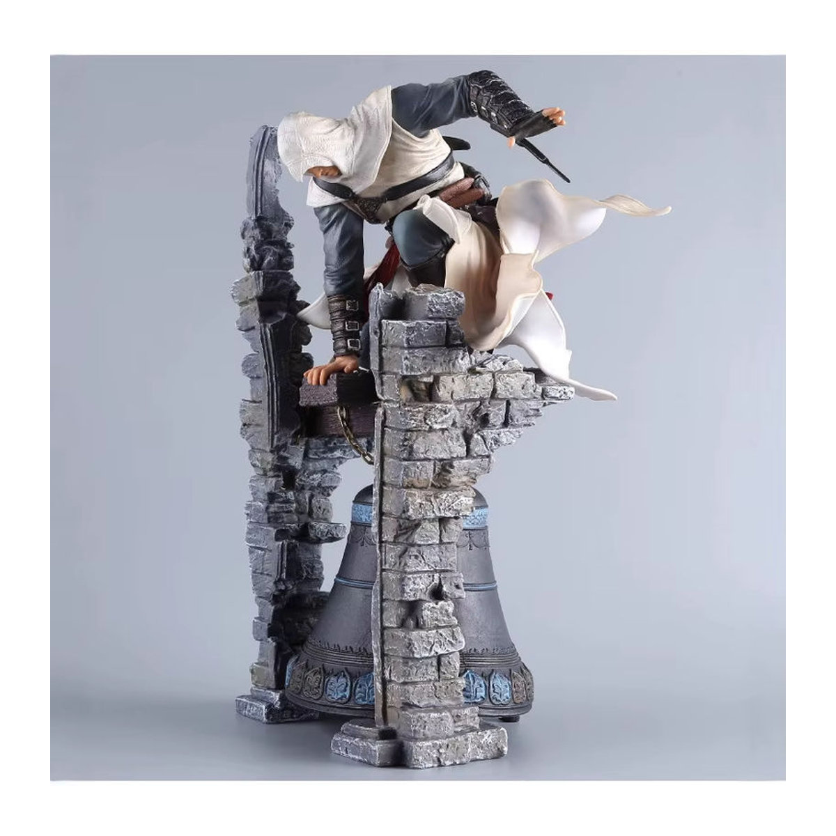 Bandai Assassin's Creed Actionfigur Altair und Connor als Sammlermodell aus Kunstharz, mehrfarbig - Bild 4