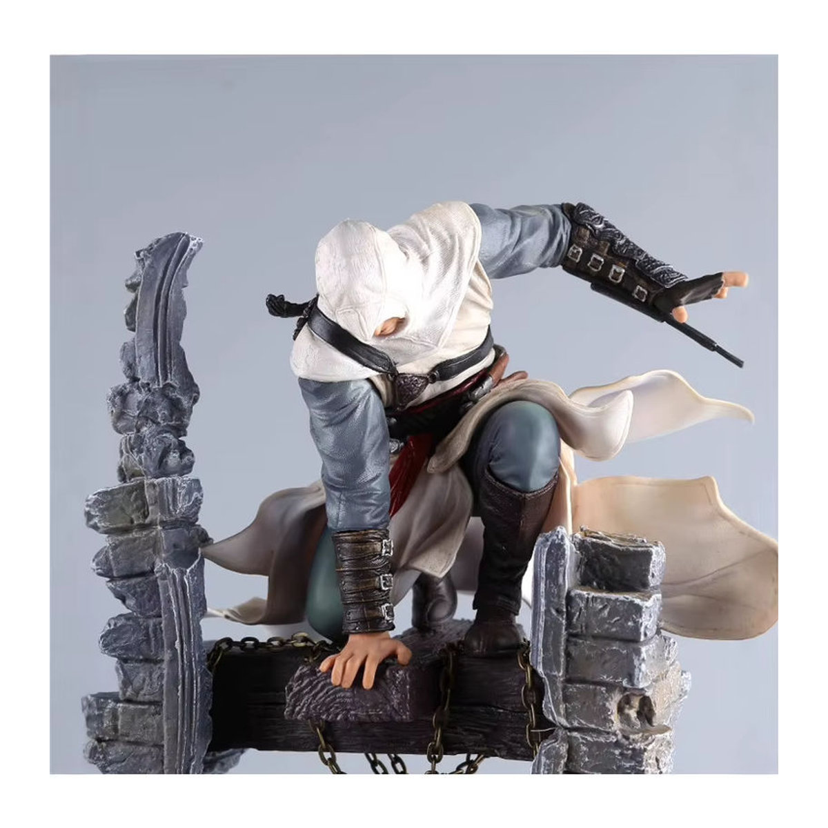 Bandai Assassin's Creed Actionfigur Altair und Connor als Sammlermodell aus Kunstharz, mehrfarbig - Bild 5