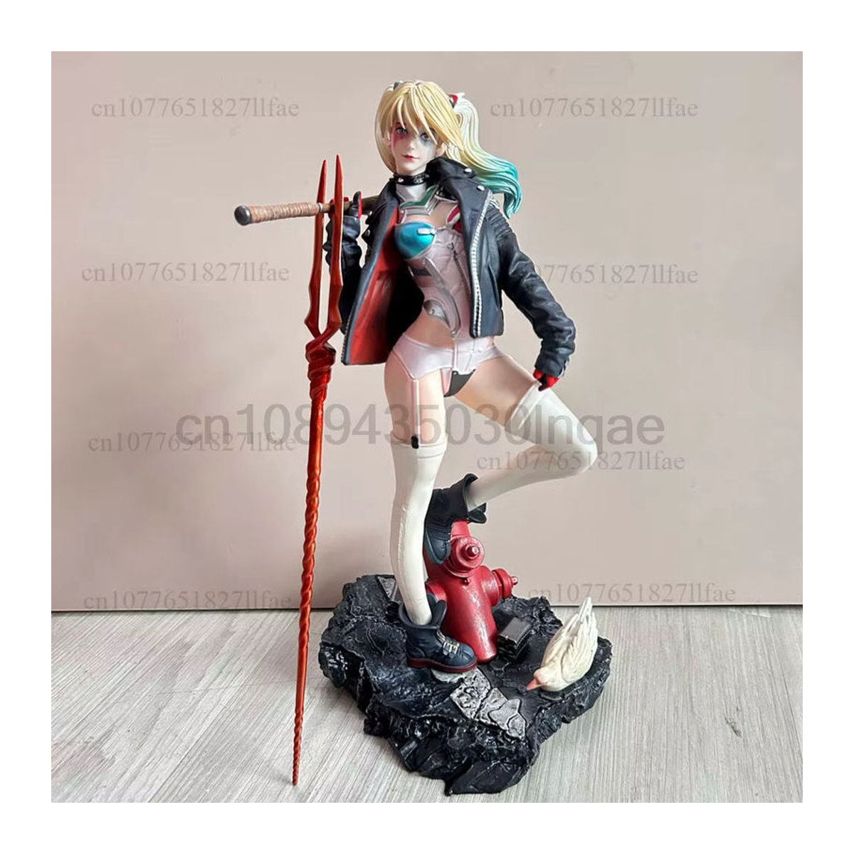 Bandai Asuka Langley Soryu Cos Harley Quinn Suicide Squad Actionfigur Mehrfarbig - Bild 2