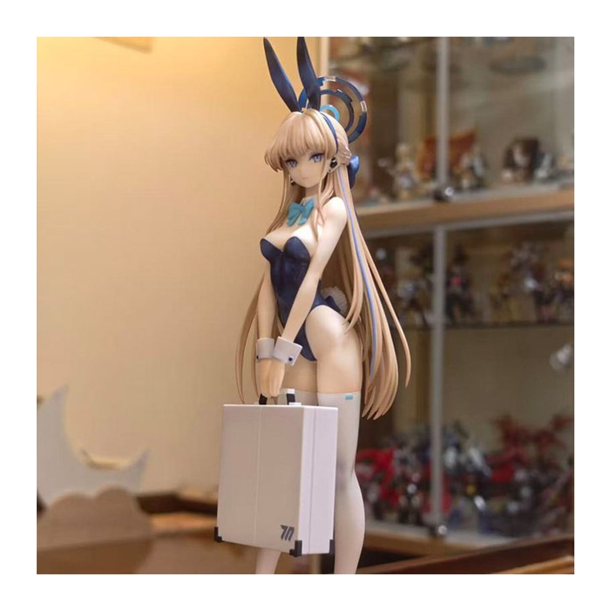 Bandai Asuma Toki Bunny Girl Anime-Figur in Blau und Mehrfarbig aus Kunststoff zur Dekoration - Bild 1