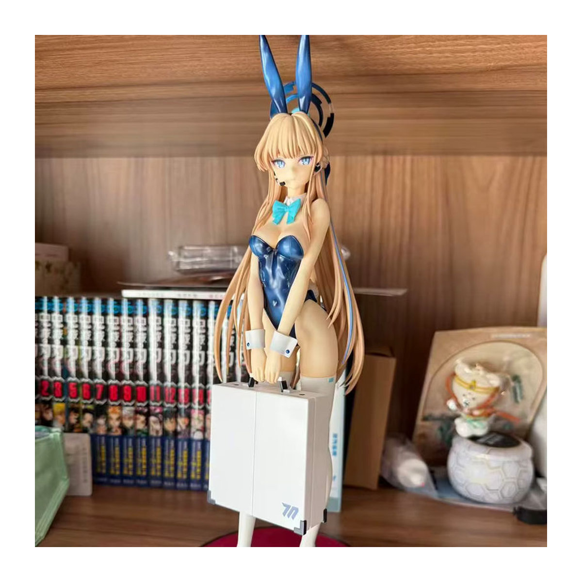 Bandai Asuma Toki Bunny Girl Anime-Figur in Blau und Mehrfarbig aus Kunststoff zur Dekoration - Bild 6