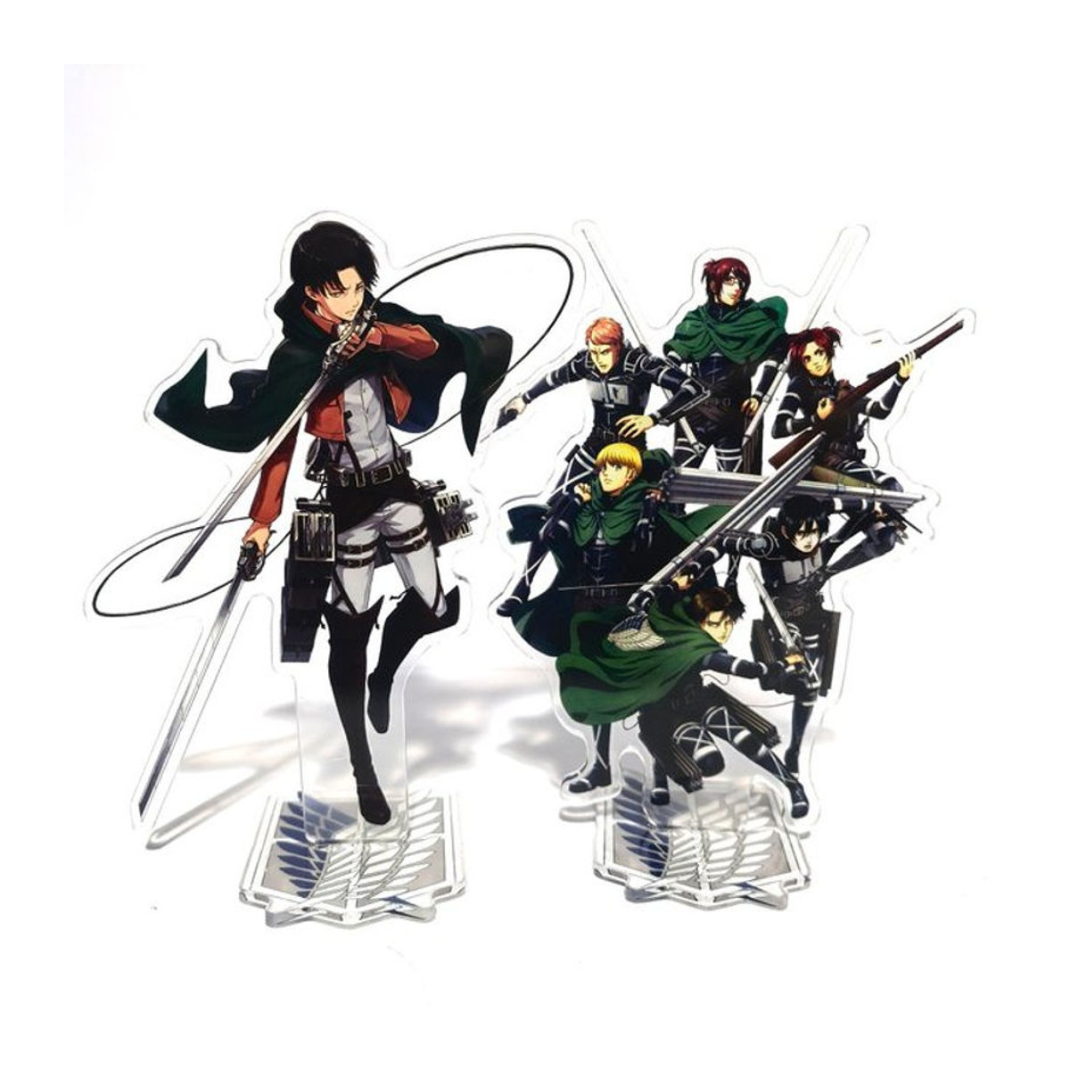 Bandai Attack on Titan Anime Acryl-Figur mehrfarbig Höhe: 16 cm - Bild 1