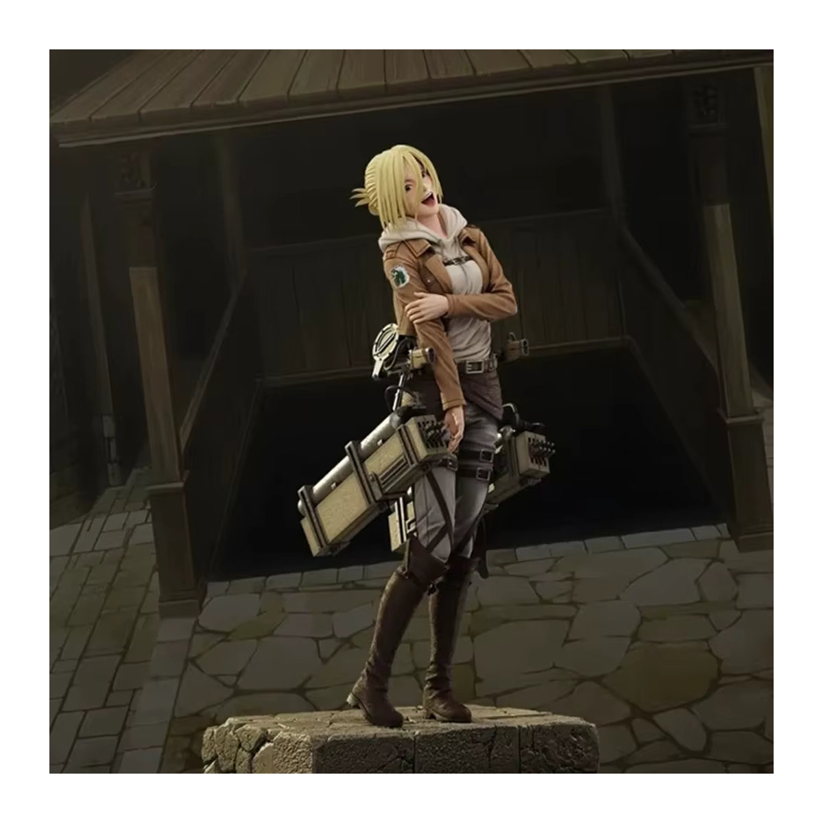 Bandai Attack On Titan Anime Figur Annie Leonhart Actionfigur Sammlermodell in Mehrfarbig - Bild 5