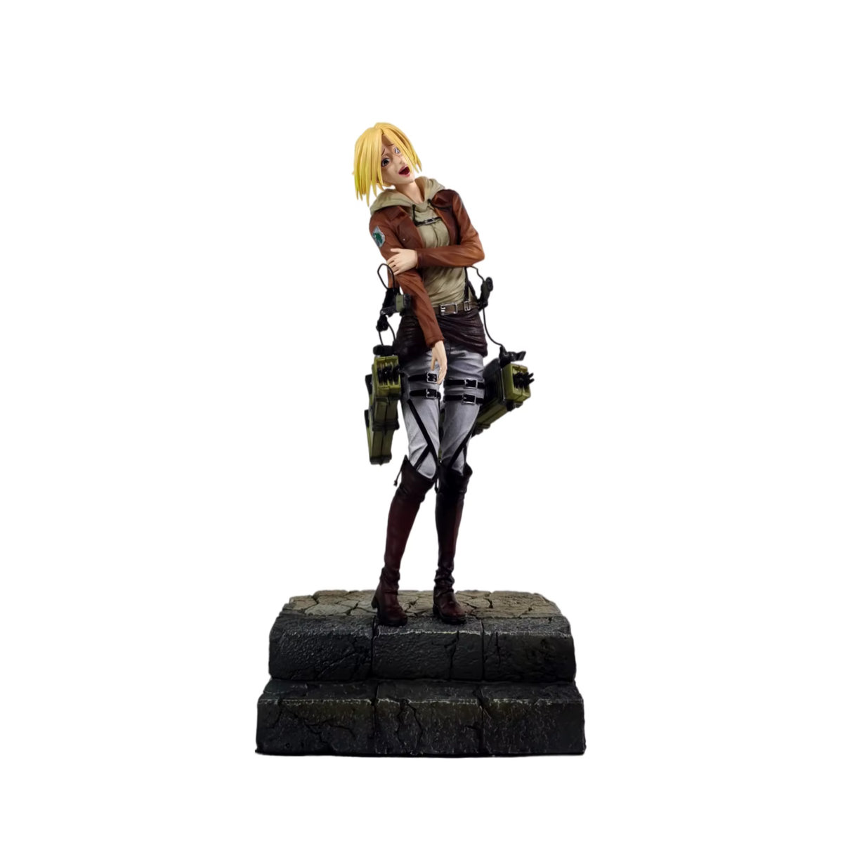Bandai Attack On Titan Anime Figur Annie Leonhart Actionfigur Sammlermodell in Mehrfarbig - Bild 6