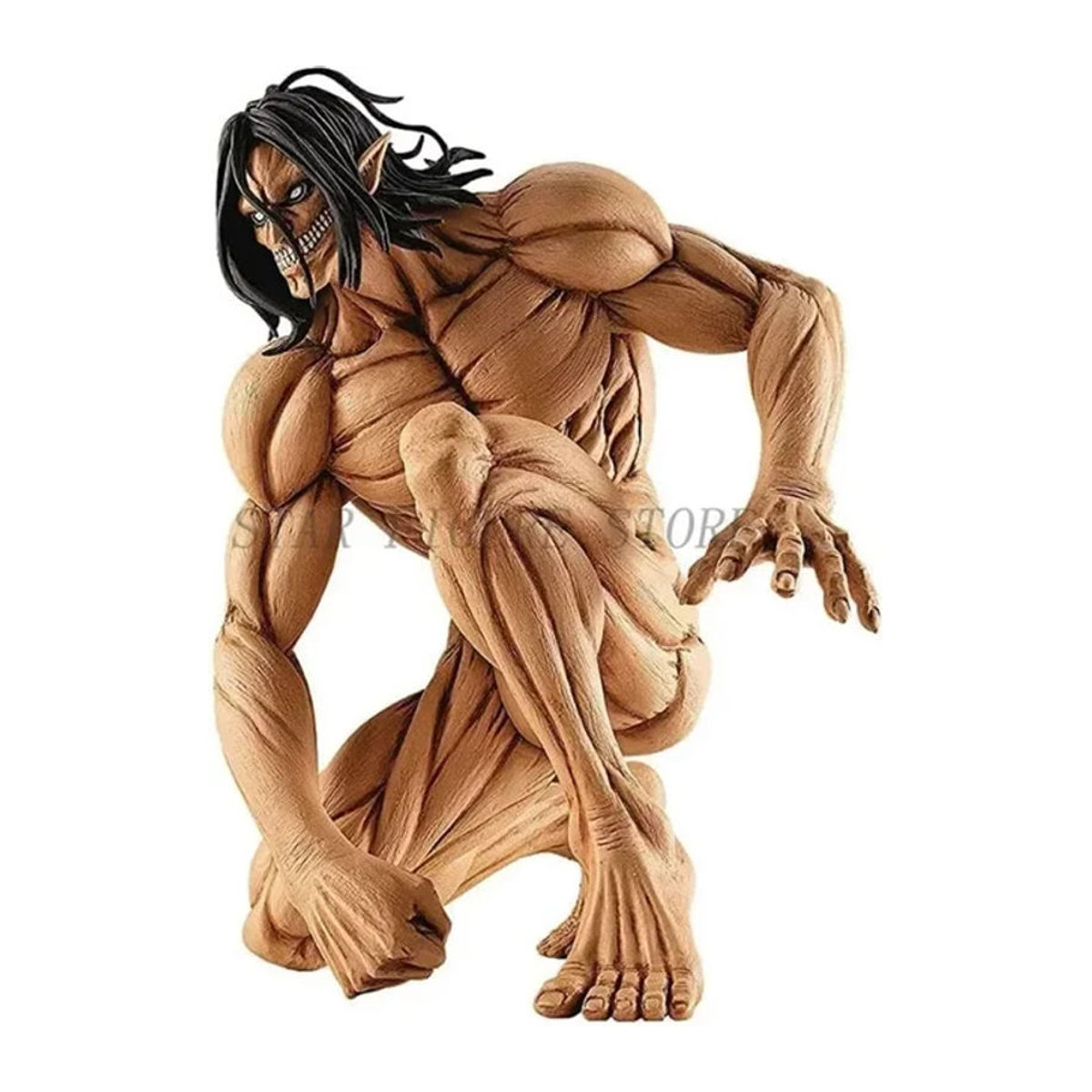 Bandai Attack on Titan Figur The Founding Titan Eren Jaeger Modell aus Kunststoff in Braun - Bild 1
