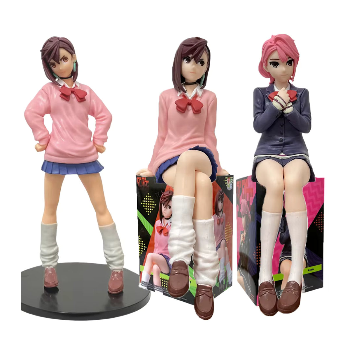 Bandai Ayase Momo Ai Luo Anime Charakter-Figur aus Kunststoff, mehrfarbiges Desktop-Ornament - Bild 5