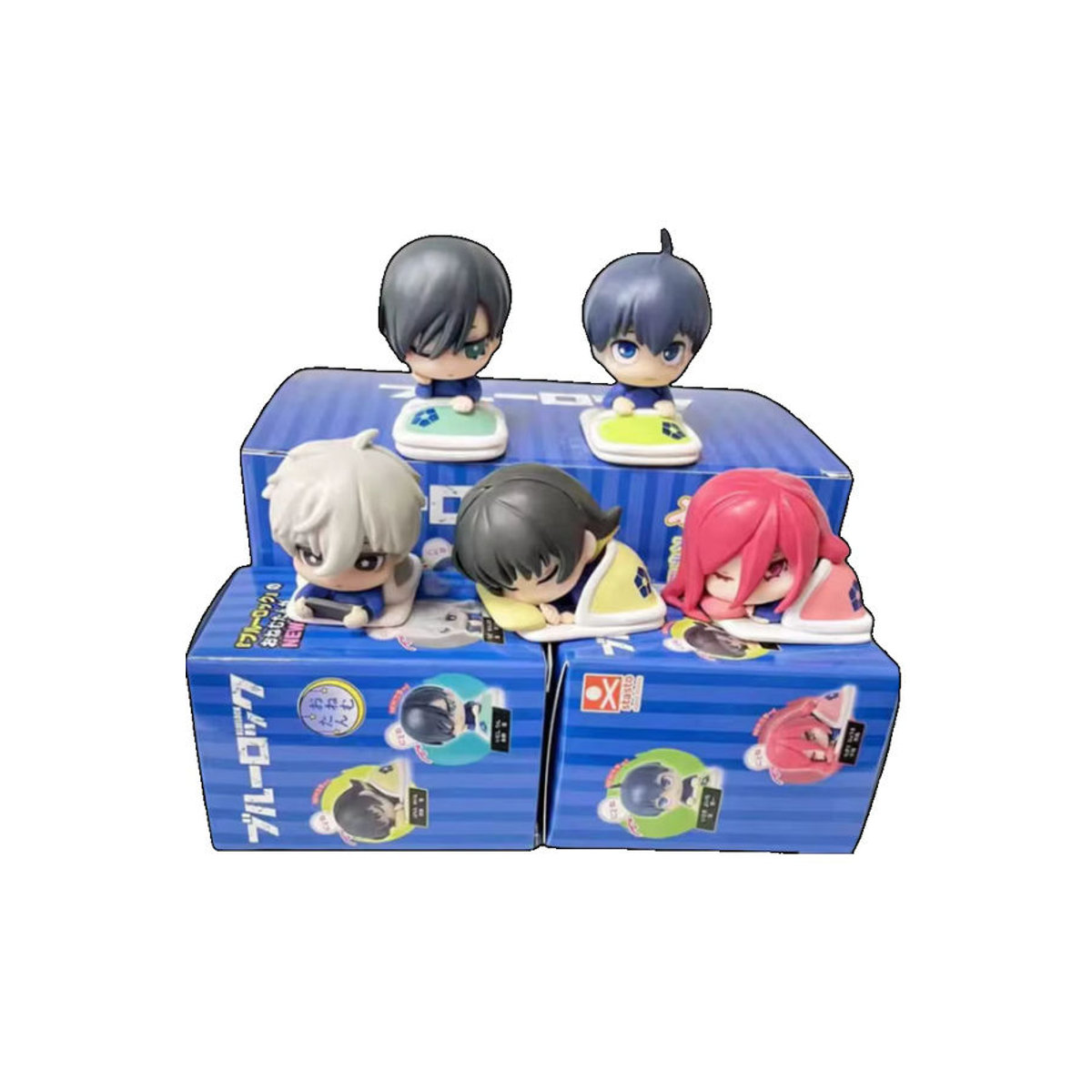 Bandai B-E-CK-Humor Biene Chikiri Hyoma Itoshi Rin Jiseki Ichika Figur Blind Box aus Kunststoff in Mehrfarbig als Desktop-Ornament - Bild 6