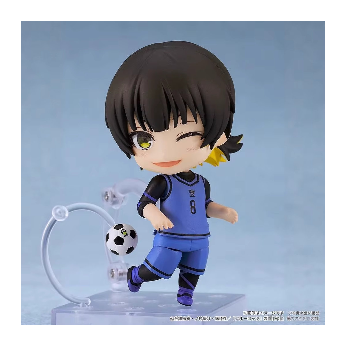 Bandai Bachira Meguru Blue Lock Anime Figur in Blau, bewegliches Modell aus Kunststoff - Bild 2