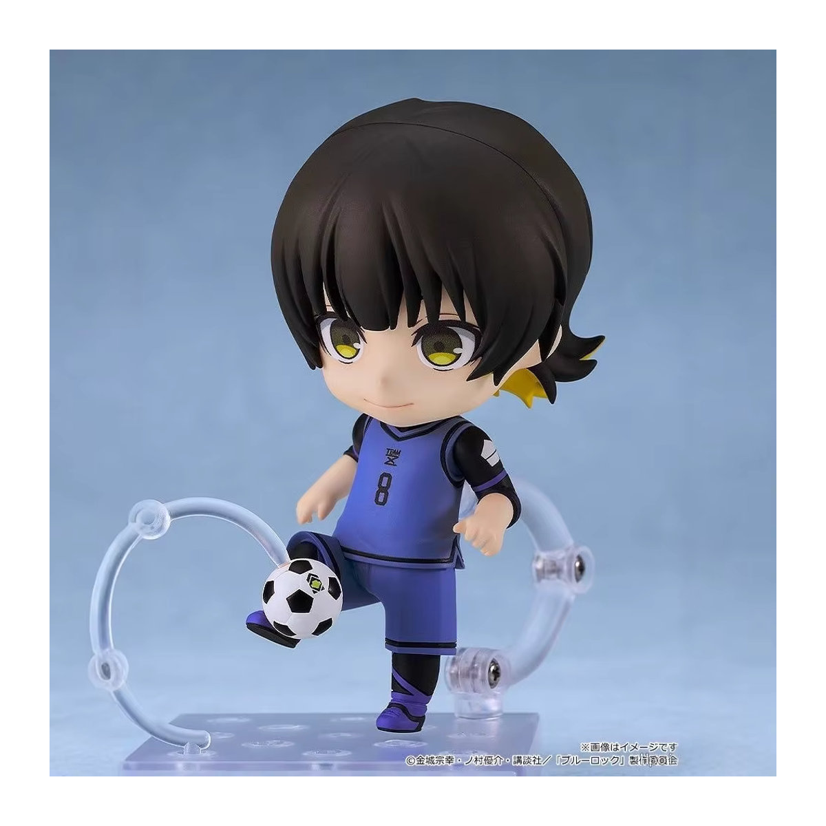 Bandai Bachira Meguru Blue Lock Anime Figur in Blau, bewegliches Modell aus Kunststoff - Bild 3