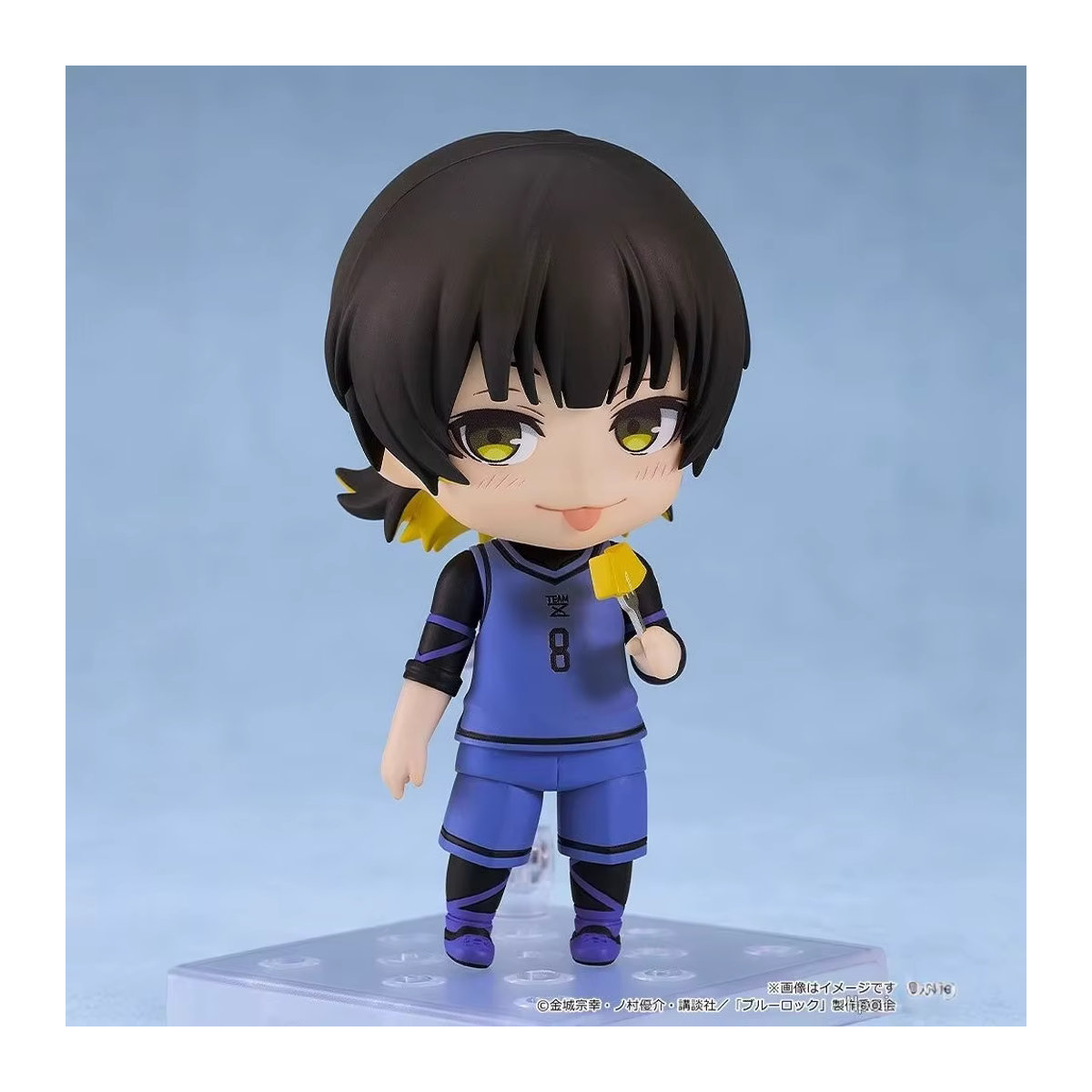 Bandai Bachira Meguru Blue Lock Anime Figur in Blau, bewegliches Modell aus Kunststoff - Bild 4