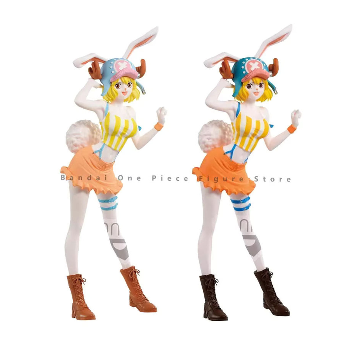 Bandai Banpresto Anime Figuren Set Boa Hancock Nami Robin Karotte aus Kunststoff in Mehrfarbig - Bild 2