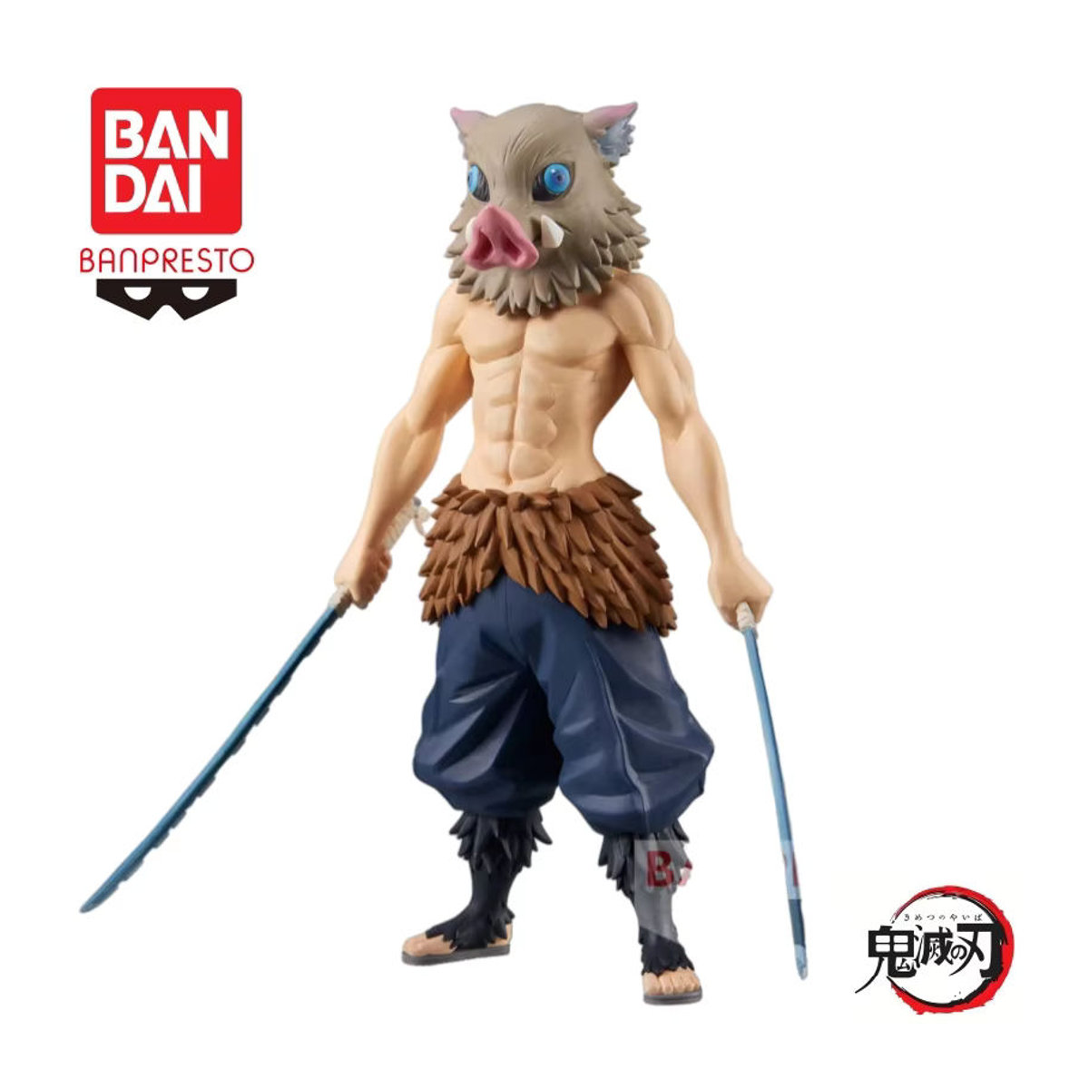 Bandai Banpresto Demon Slayer Actionfigur Hashibira Inosuke Modellpuppe mehrfarbig - Bild 1