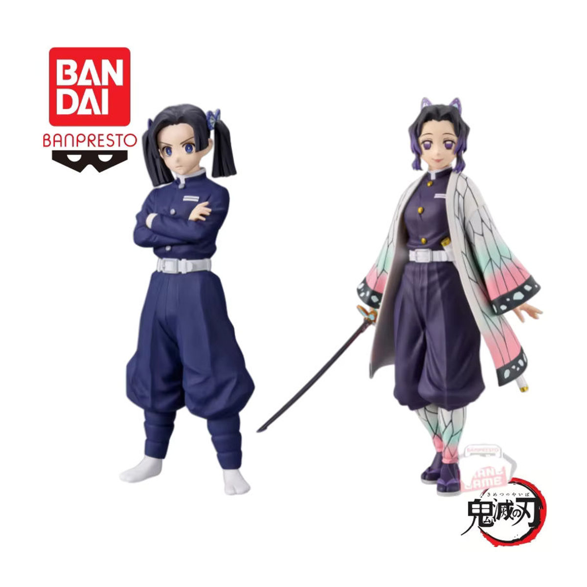 Bandai Banpresto Demon Slayer Actionfiguren Kanzaki Aoi und Kochou Shinobu Modellpuppen mehrfarbig - Bild 2