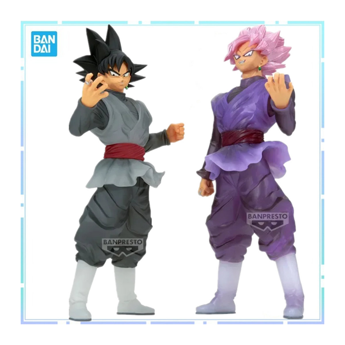 Bandai Banpresto Dragon Ball Super Saiyajin Rose Goku Clearise Action Figure in Schwarz und Mehrfarbig aus Kunststoff - Bild 1