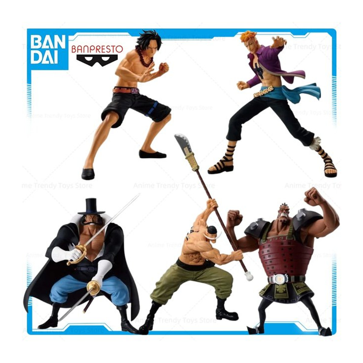 Bandai Banpresto Grandista One Piece Figur Edward Newgate mehrfarbig - Bild 1
