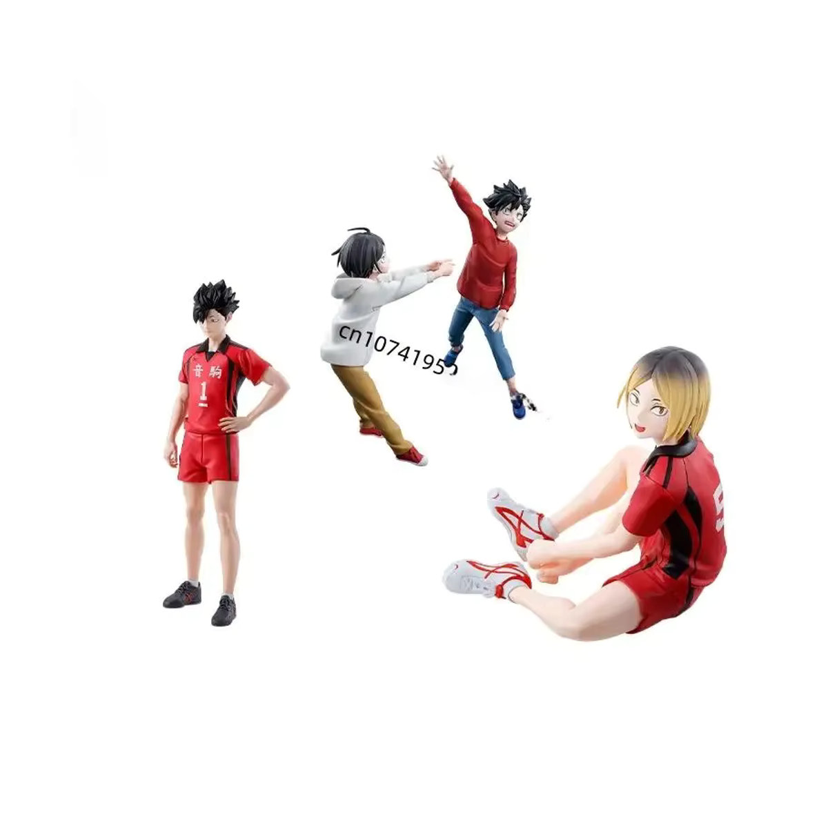 Bandai BANPRESTO Haikyuu Anime Action Figuren Kuroo Tetsurou und Kozume Kenma Modell Sammlungen in Mehrfarbig - Bild 2