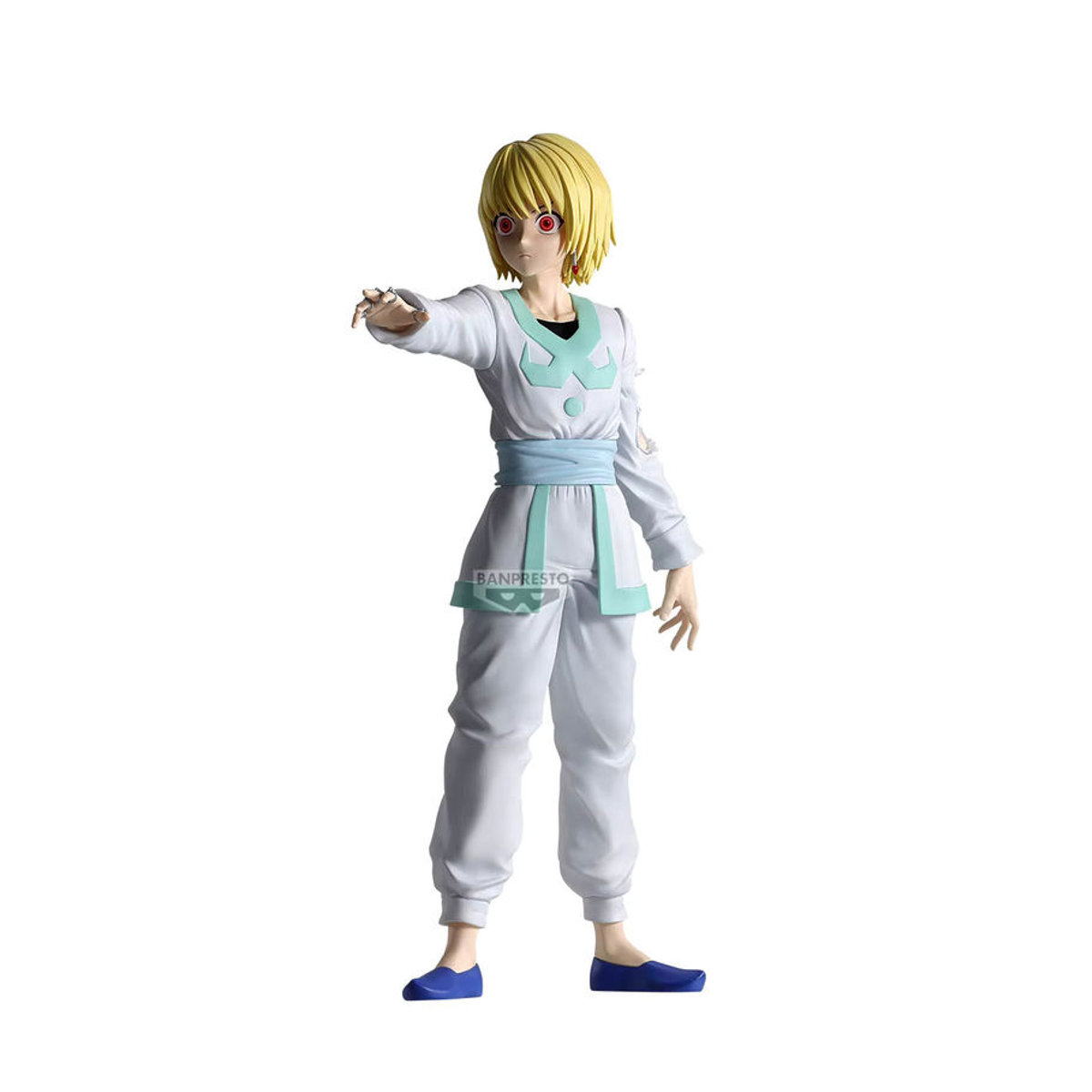 BANDAI Banpresto Hunter x Hunter Kurapika Anime Actionfigur aus Kunststoff in Weiß - Bild 2