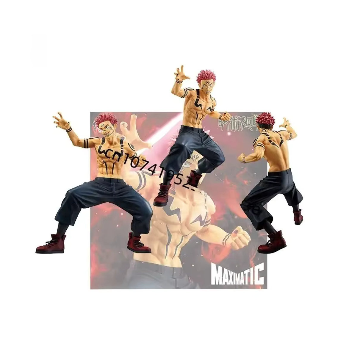 Bandai Banpresto Maximatic Jujutsu Kaisen Ryomen Sukuna Anime Actionfigur in Mehrfarbig - Bild 5